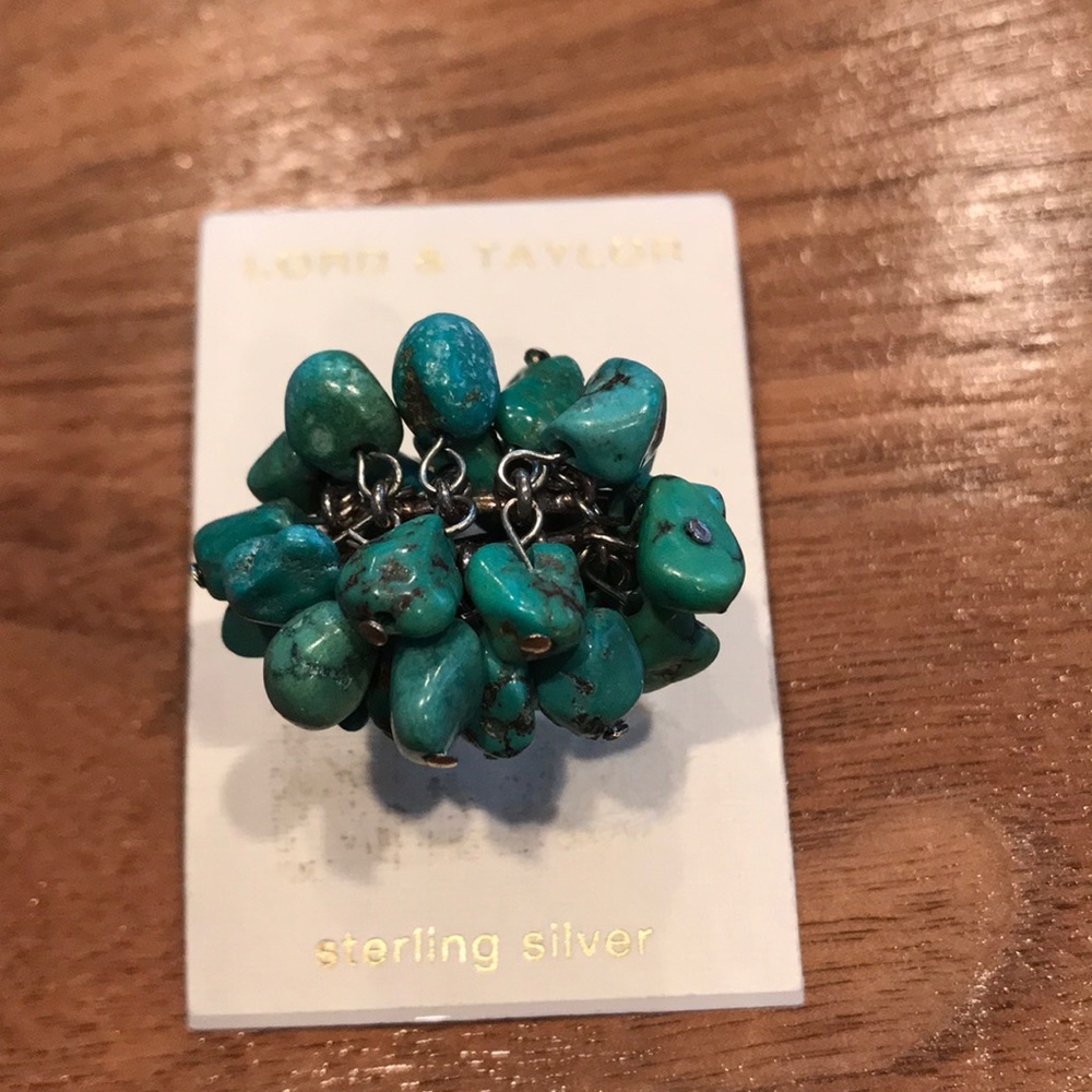 NWT sterling silver/turquoise ring